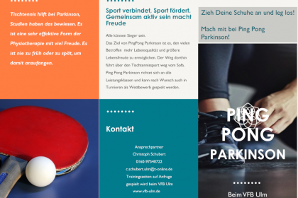 Tischtennis und Parkinson …